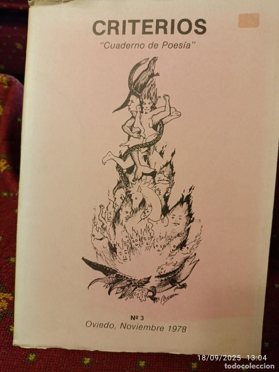 Libros de segunda mano: Criterios. Cuaderno de poesia. N 3