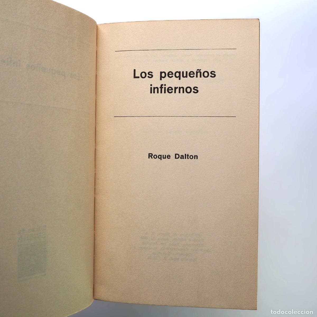 Libros de segunda mano: Los peque&ntilde;os infiernos - Roque Dalton - Foto 2
