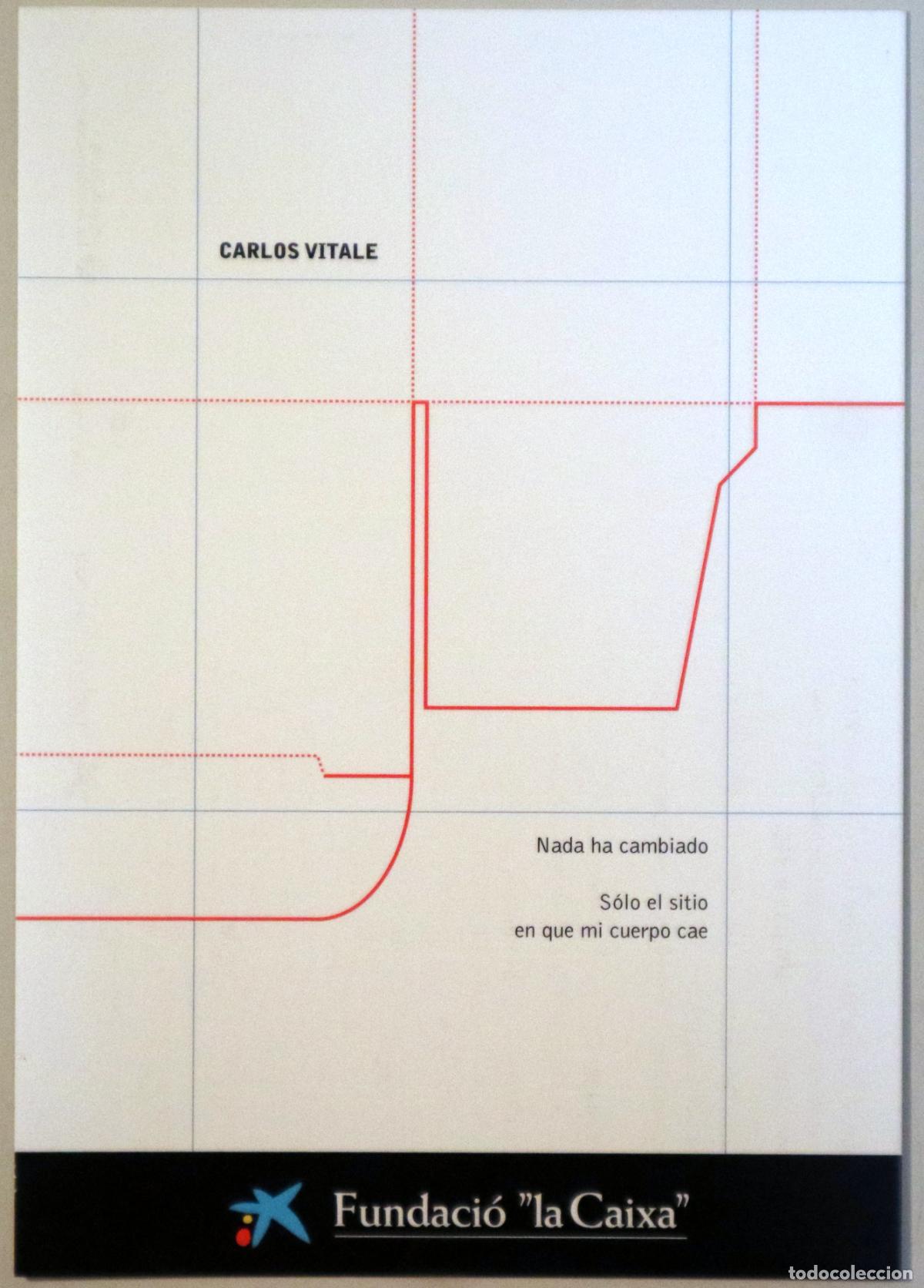 Second hand books: VITALE, Carlos - POEMA DE CARLOS VITALE - Postal - Vic 2002