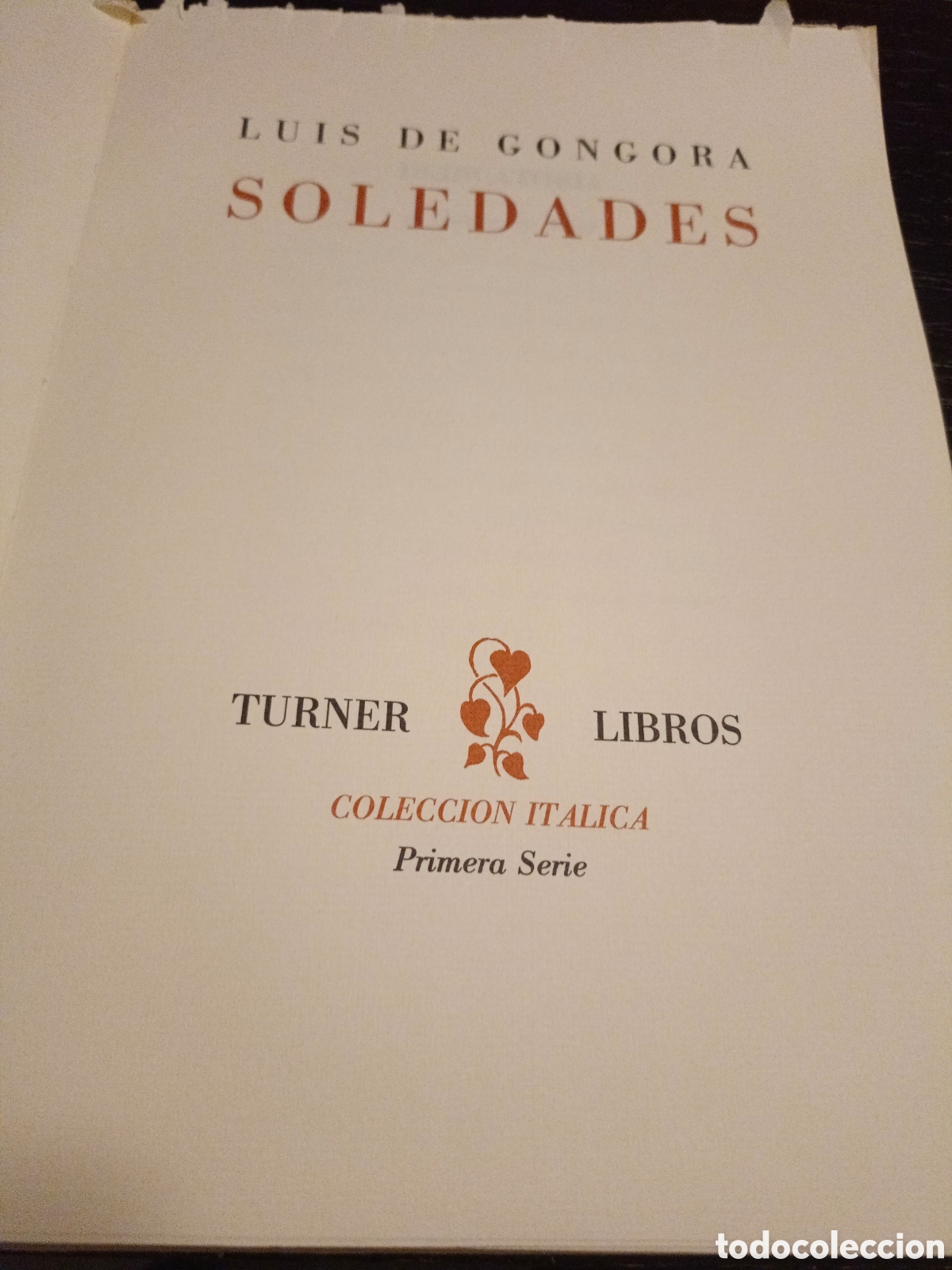 Libros de segunda mano: Luis de G&oacute;ngora - Soledades - Foto 1