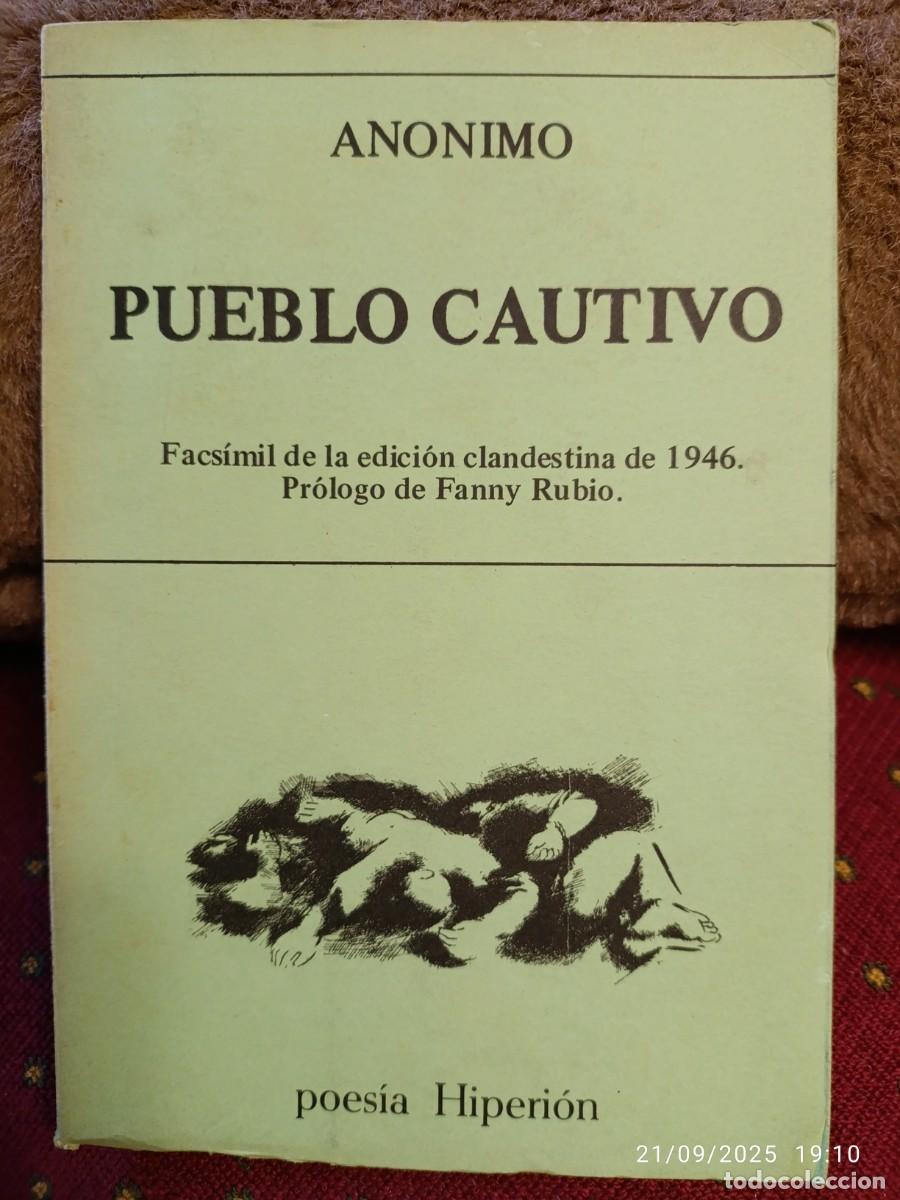 Libros de segunda mano: Pueblo cautivo. An&oacute;nimo - Foto 1