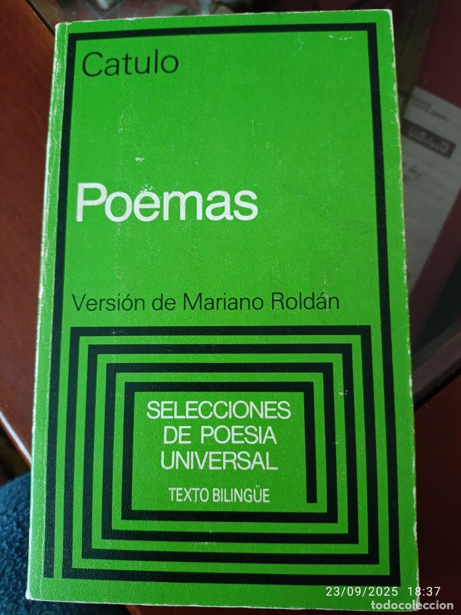 Libros de segunda mano: Poemas. Catulo. Poes&iacute;as - Foto 1
