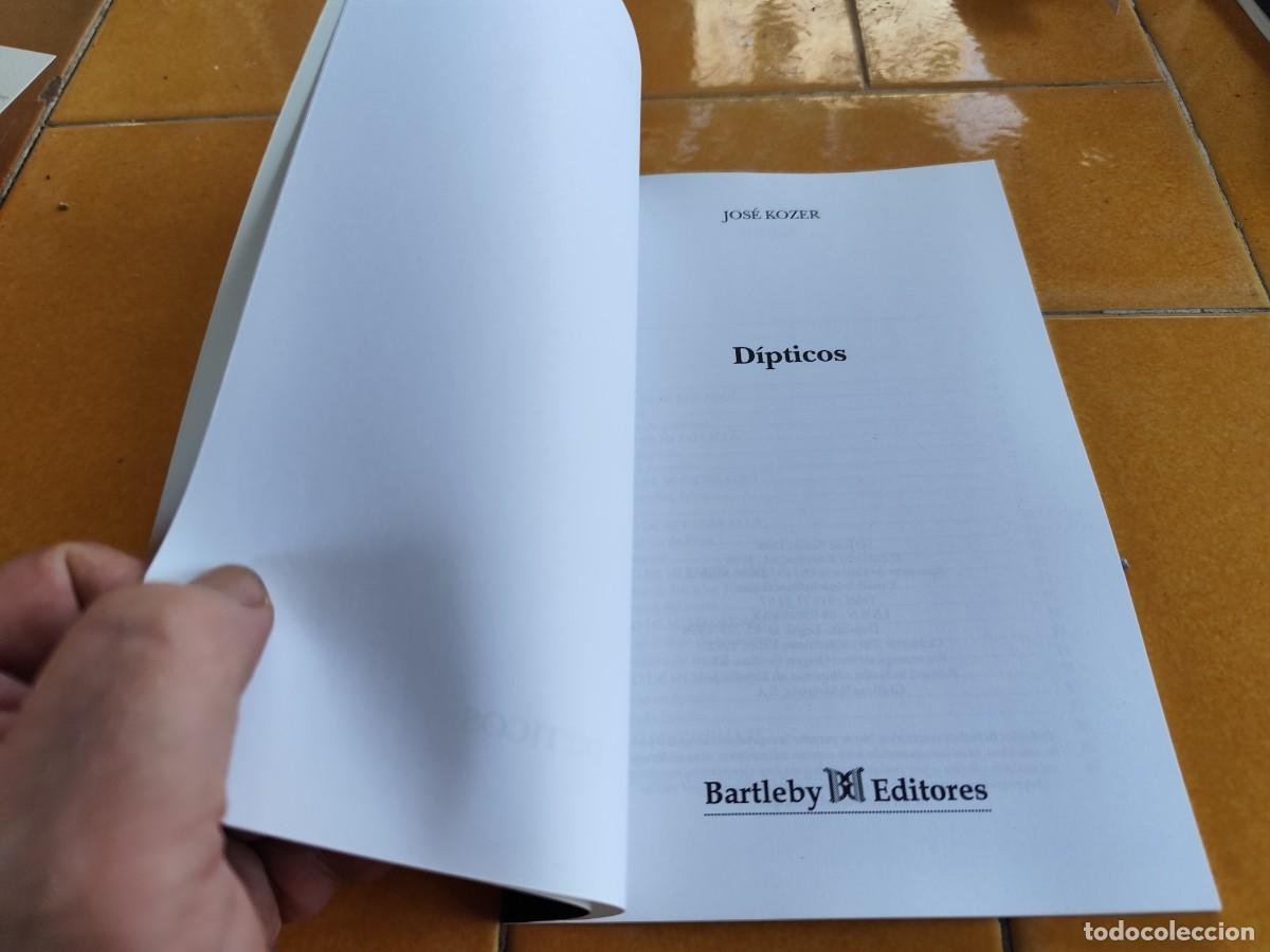 Libros de segunda mano: DIPTICOS / JOSE KOZER / CJA387 / BARTLEBY - Foto 4
