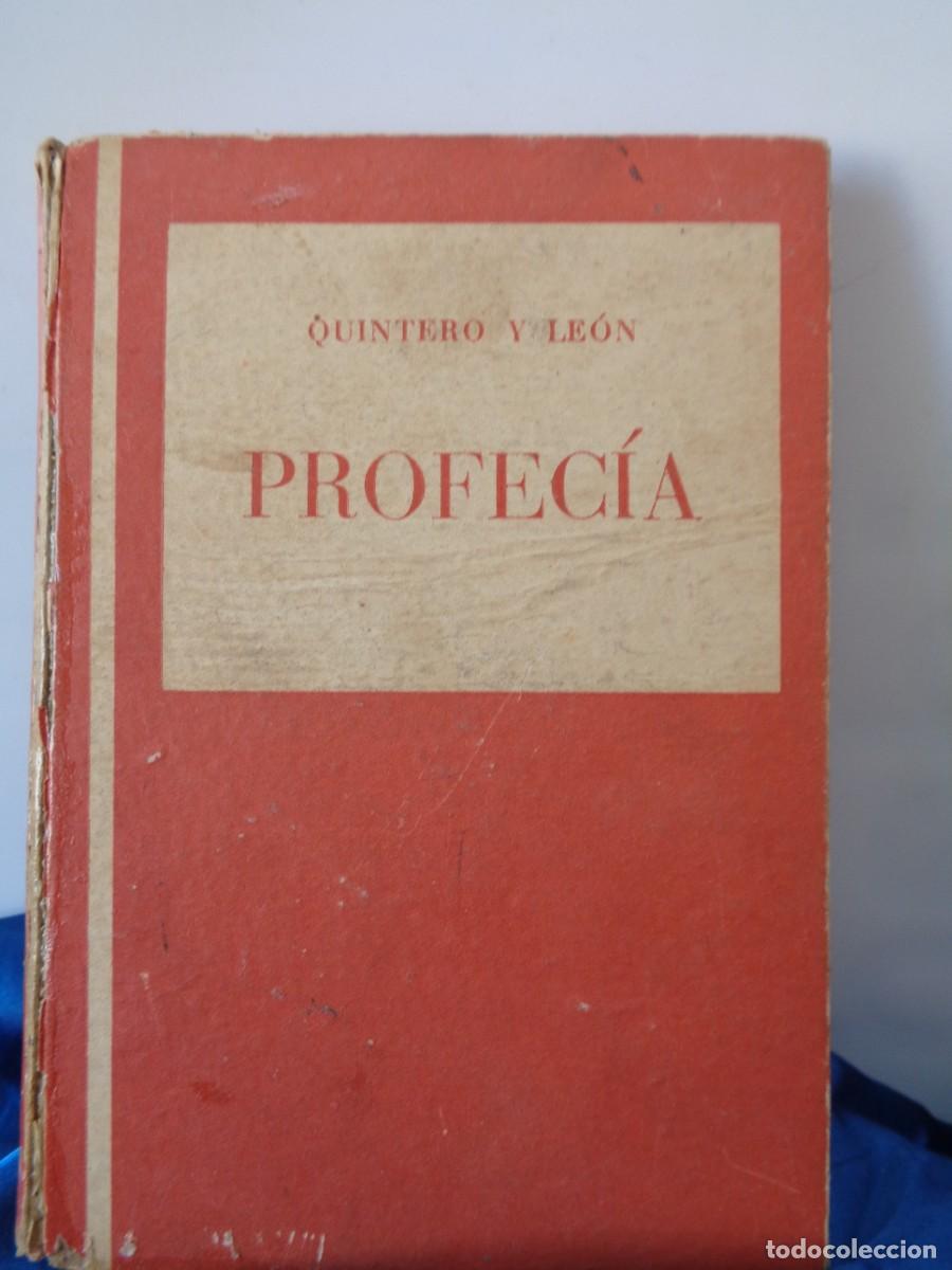 Libros de segunda mano: &iexcl;&iexcl; PROFECIA. COPLAS DE &rdquo; QUINTERO Y LEON.&rdquo; .- 1954. - Foto 2
