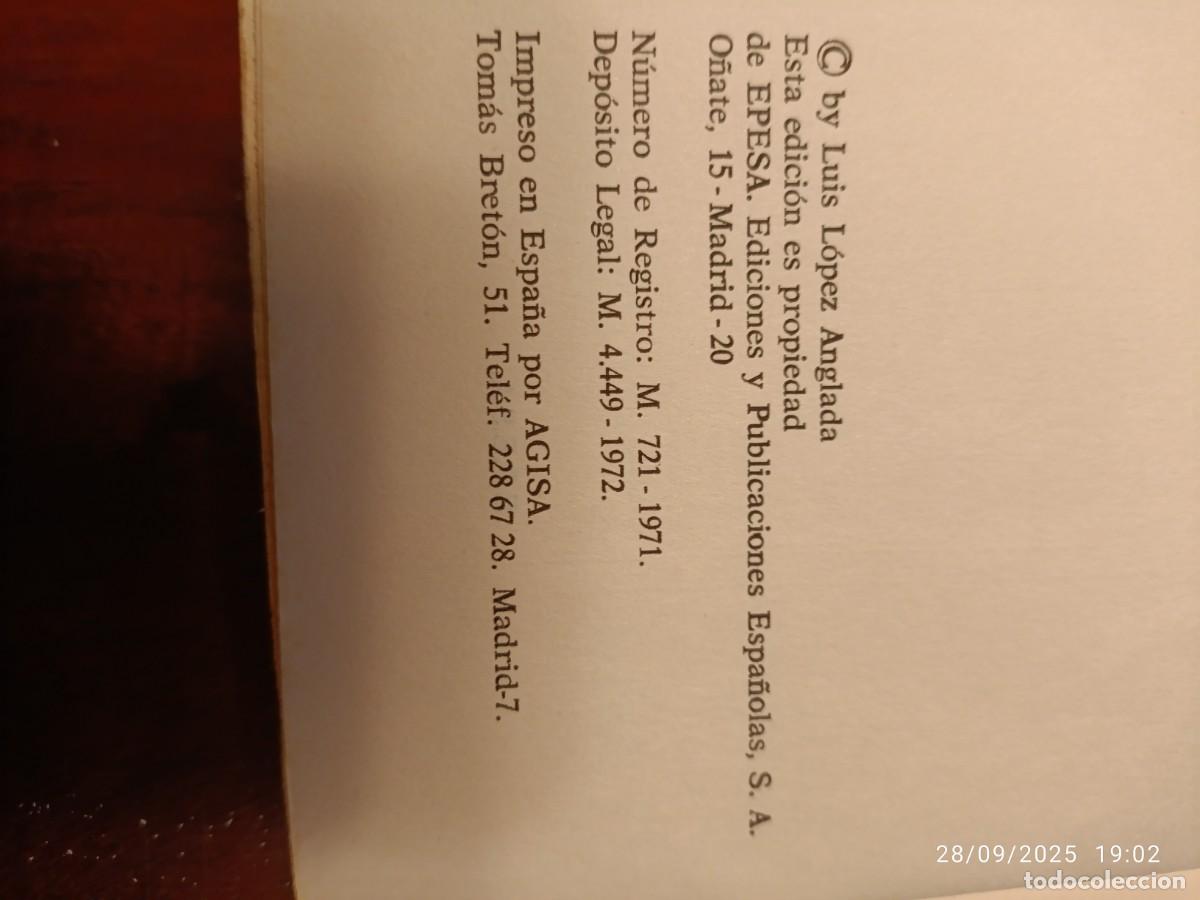 Libros de segunda mano: El duque de Rivas. Luis L&oacute;pez Anglada - Foto 3