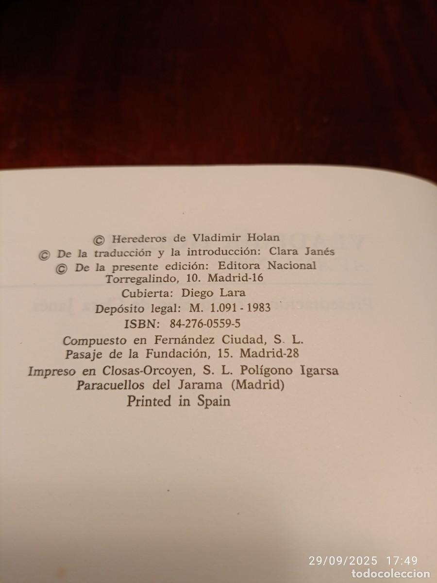 Libros de segunda mano: Avanzando. Vladimir Holan - Foto 2