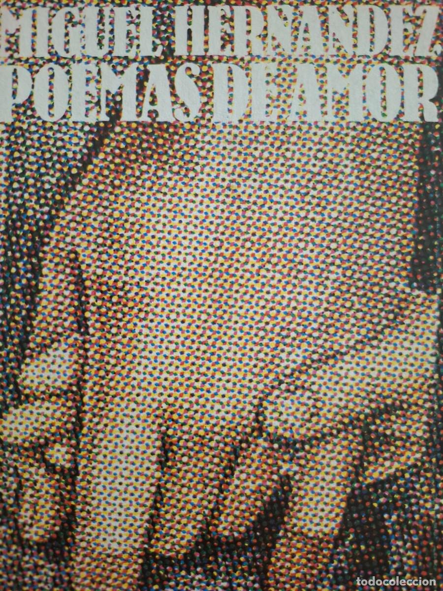 Libros de segunda mano: poemas de amor Miguel Hern&aacute;ndez - Foto 1
