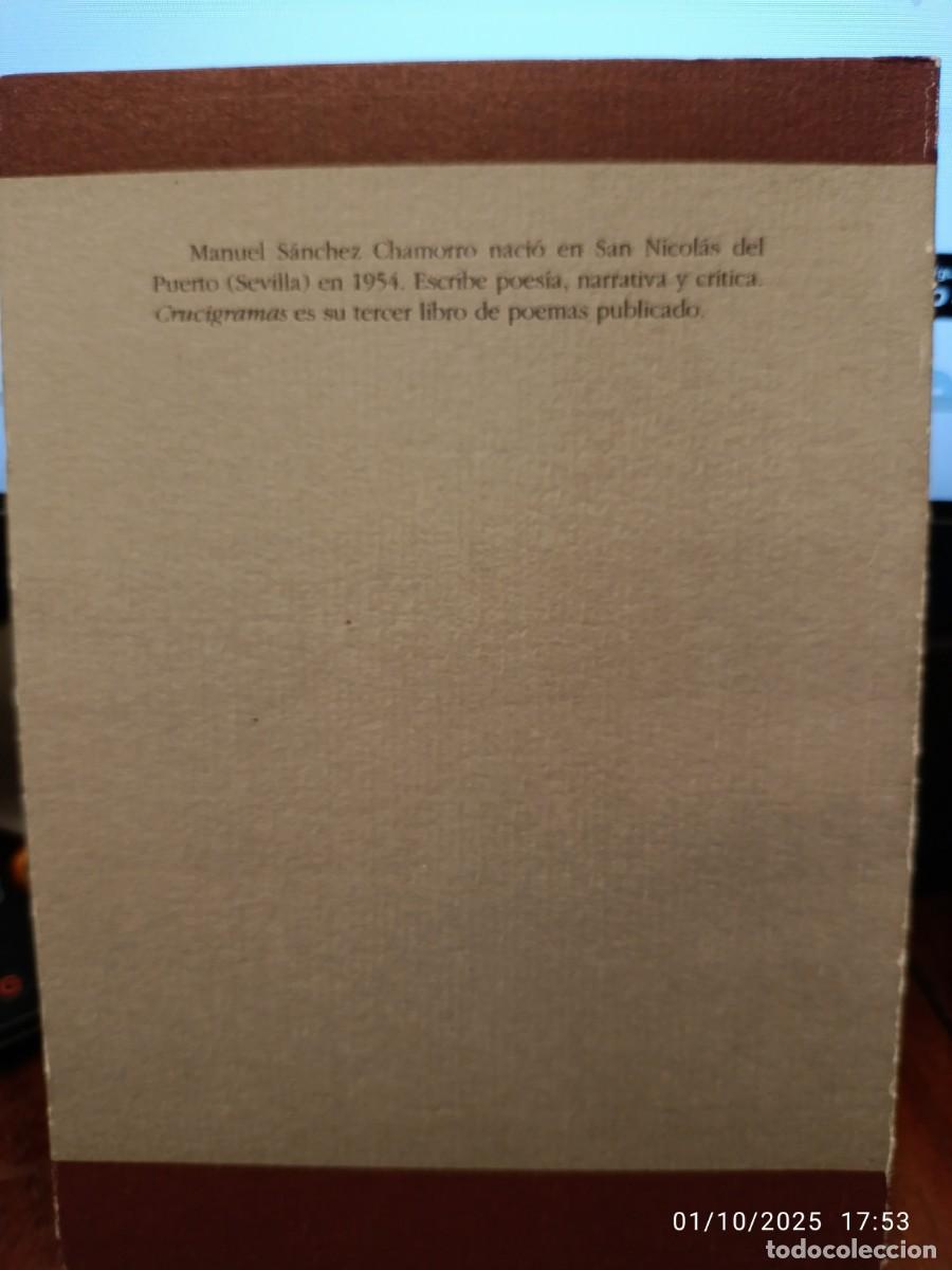 Libros de segunda mano: Crucigramas. Manuel Chamorro - Foto 2