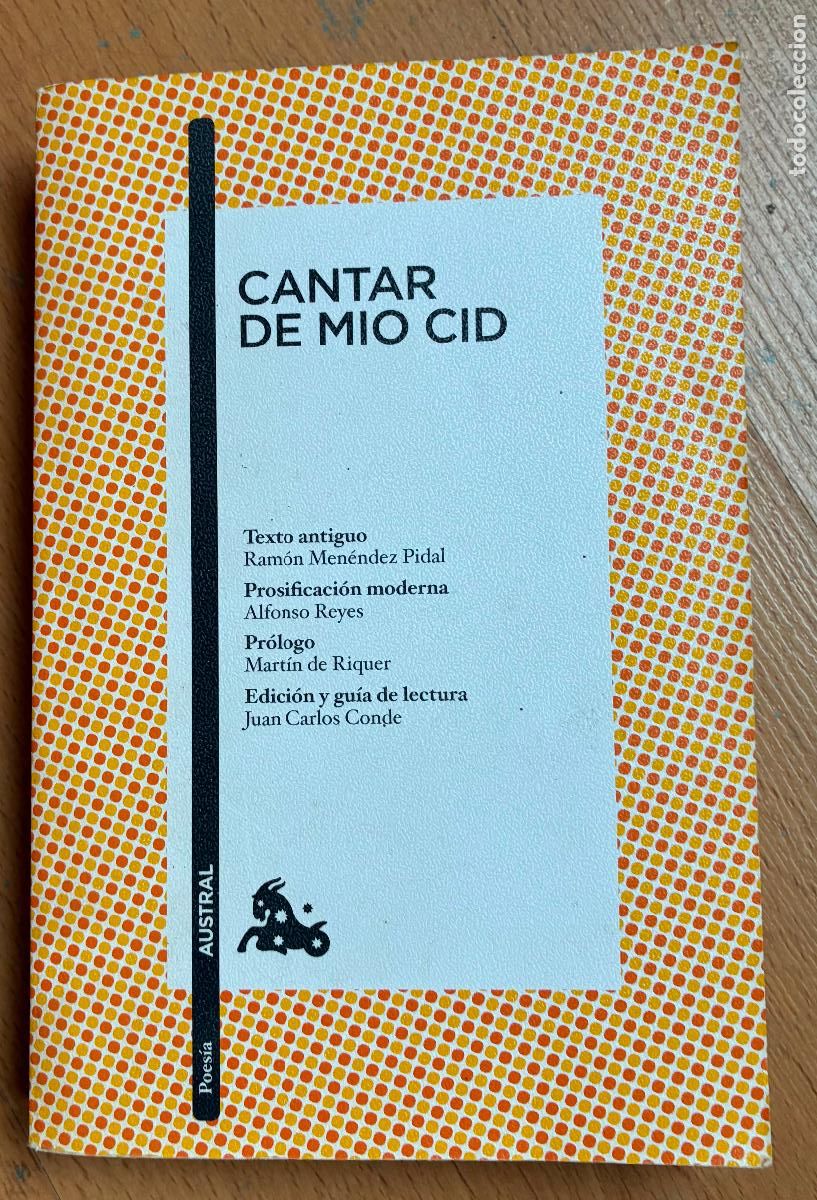Libros de segunda mano: CANTAR DEL MIO CID, Austral - Foto 1