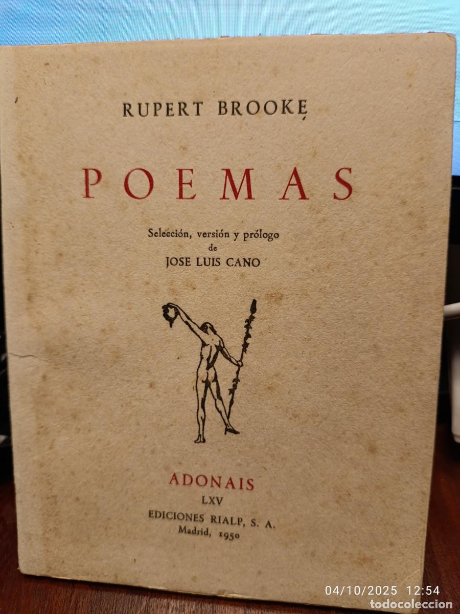 Libros de segunda mano: Poemas. Ruperto Brooke - Foto 1
