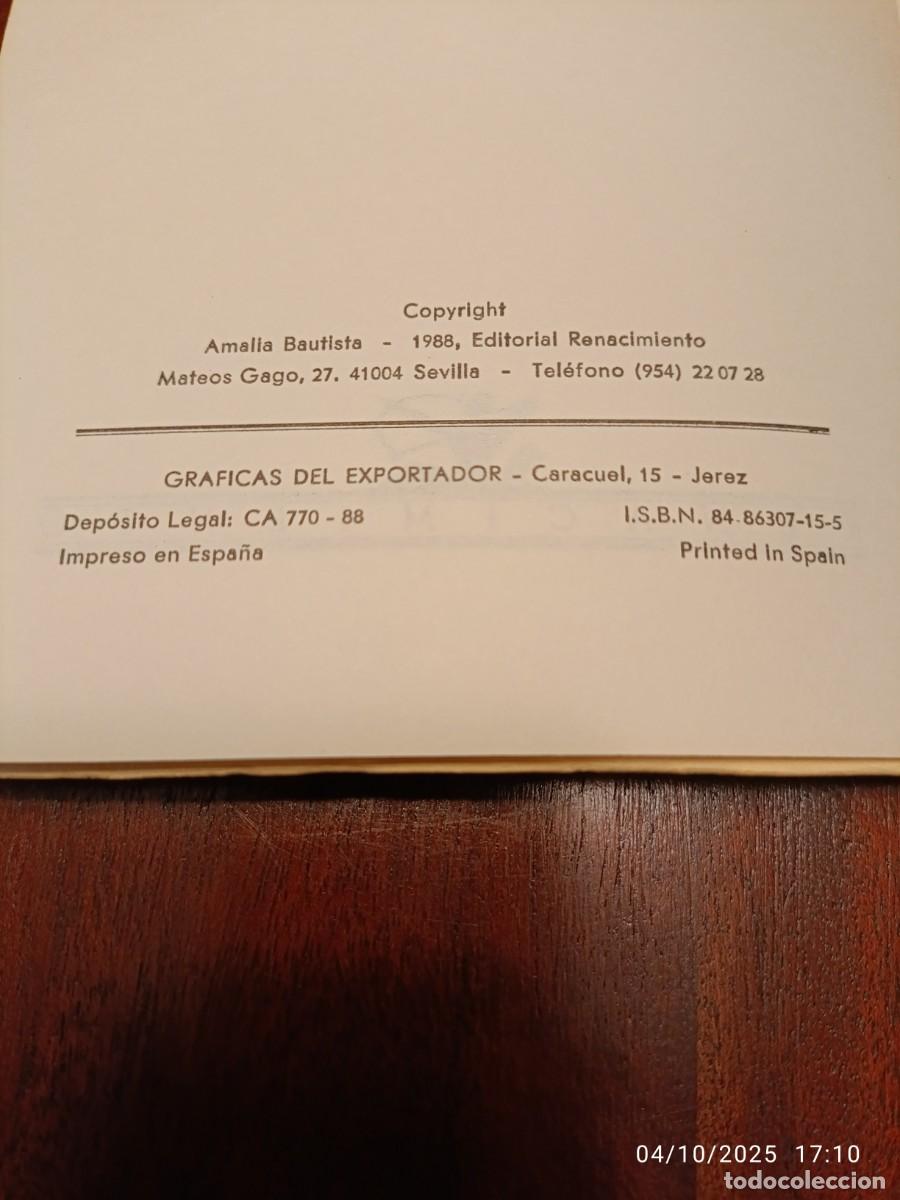 Libros de segunda mano: C&aacute;rcel de amor. Amalia Bautista - Foto 4