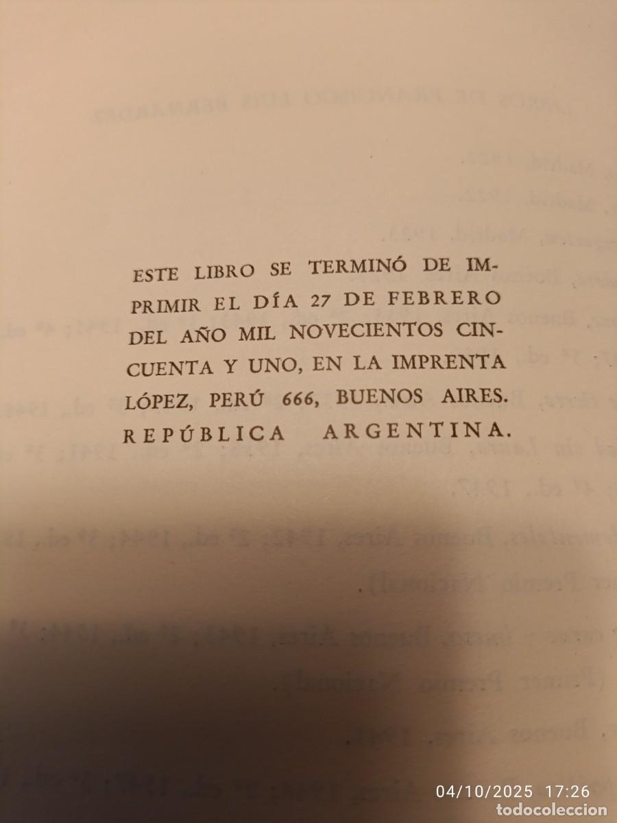 Libros de segunda mano: La flor. Francisco Luis Bernardez - Foto 3