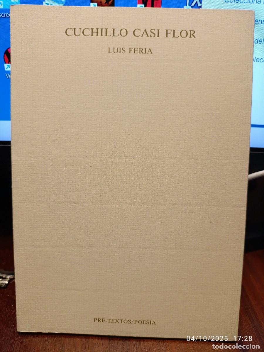Libros de segunda mano: Cuchillo casi flor. Luis Feria - Foto 1