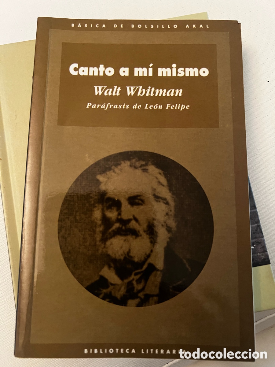 Libri di seconda mano: Canto a mi mismo. Walt Whitman .