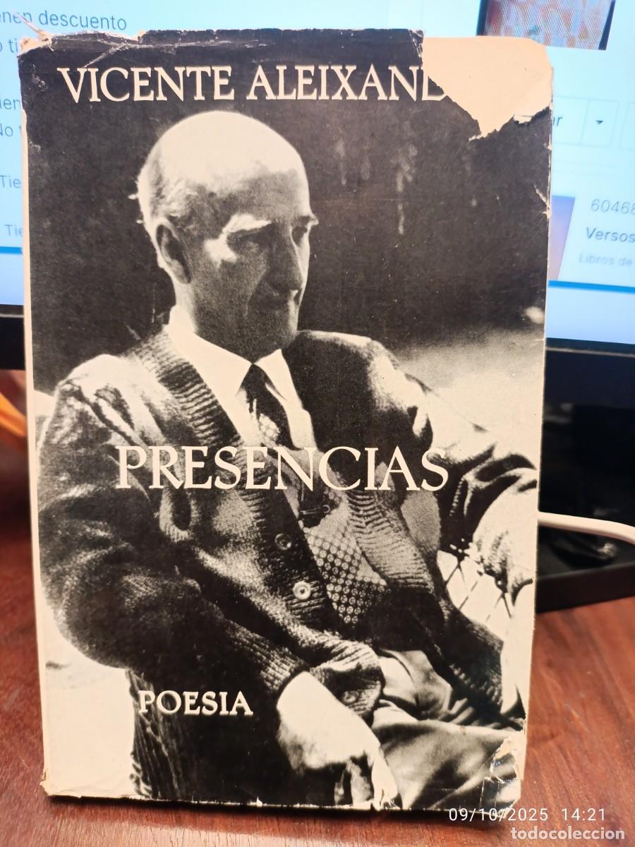 Libros de segunda mano: Presencias. Vicente Aleixandre - Foto 1