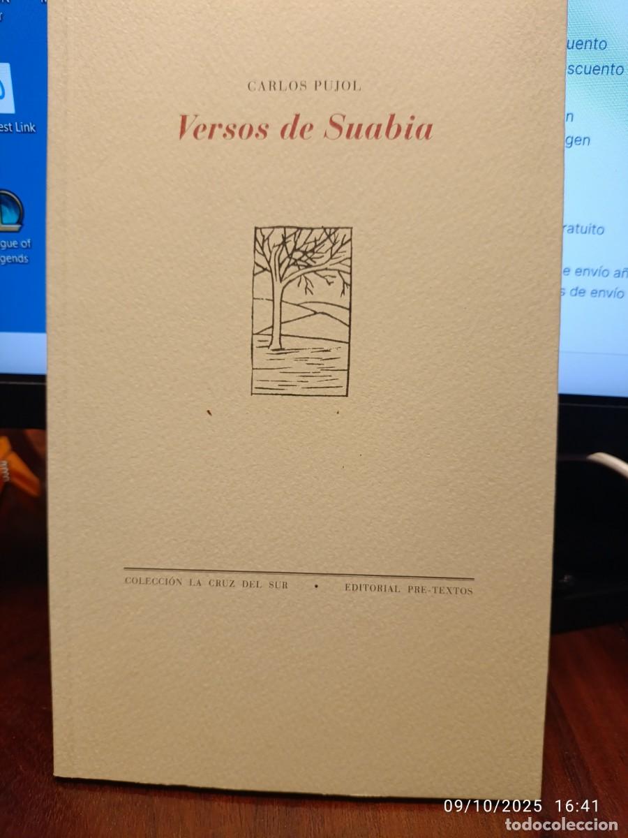 Libros de segunda mano: Versos de Suabia. Carlos Pujol - Foto 1
