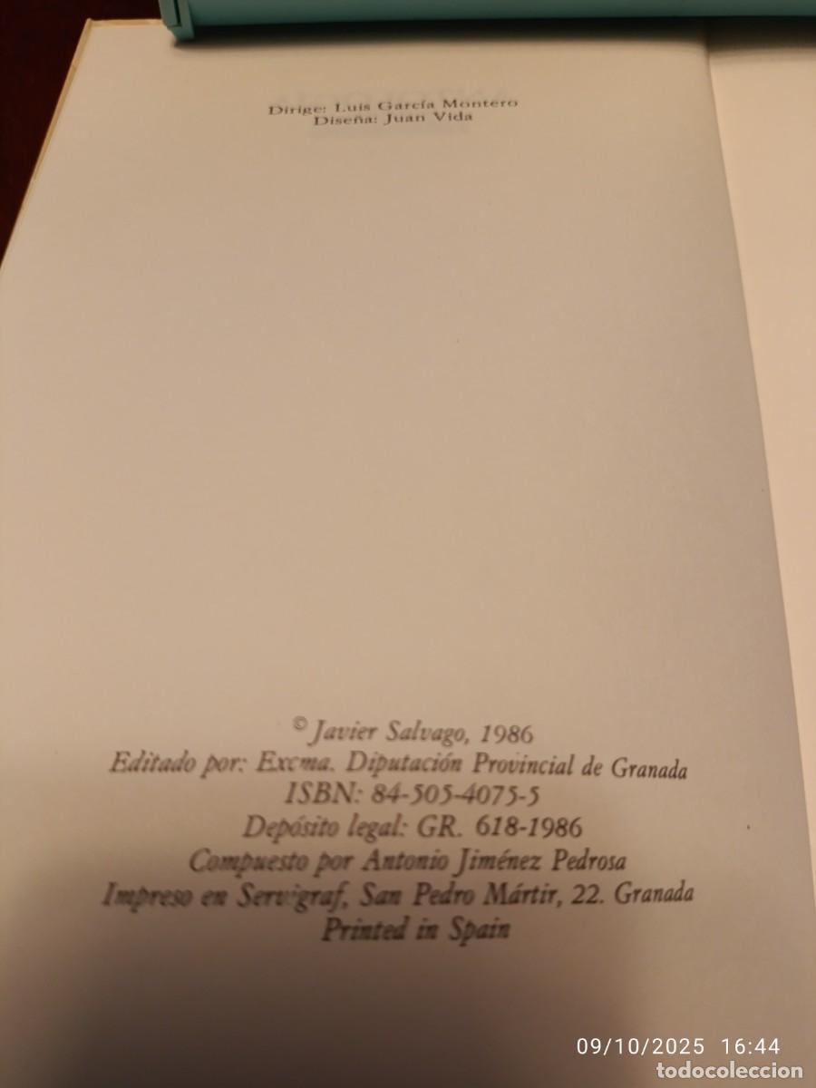 Libros de segunda mano: Antolog&iacute;a. Javier Salvago - Foto 3