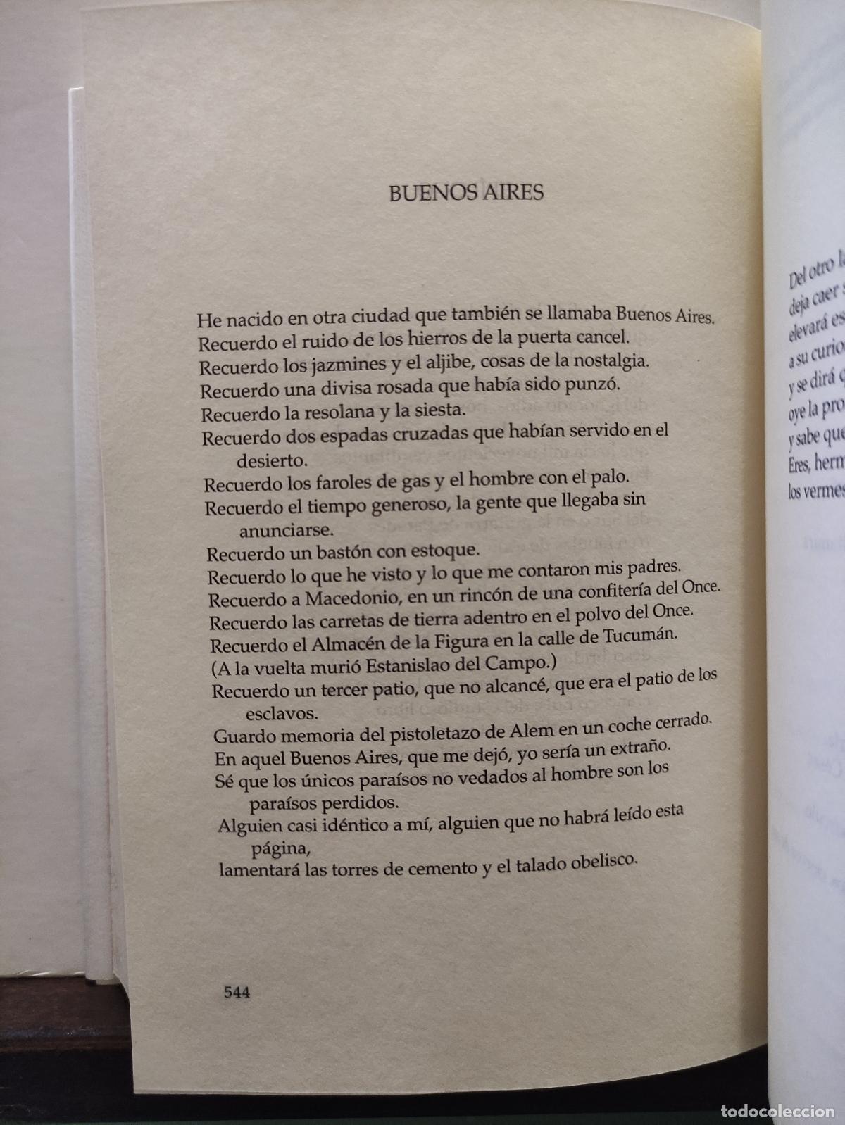 Libros de segunda mano: POESIA COMPLETA - JORGE LUIS BORGES - Foto 2