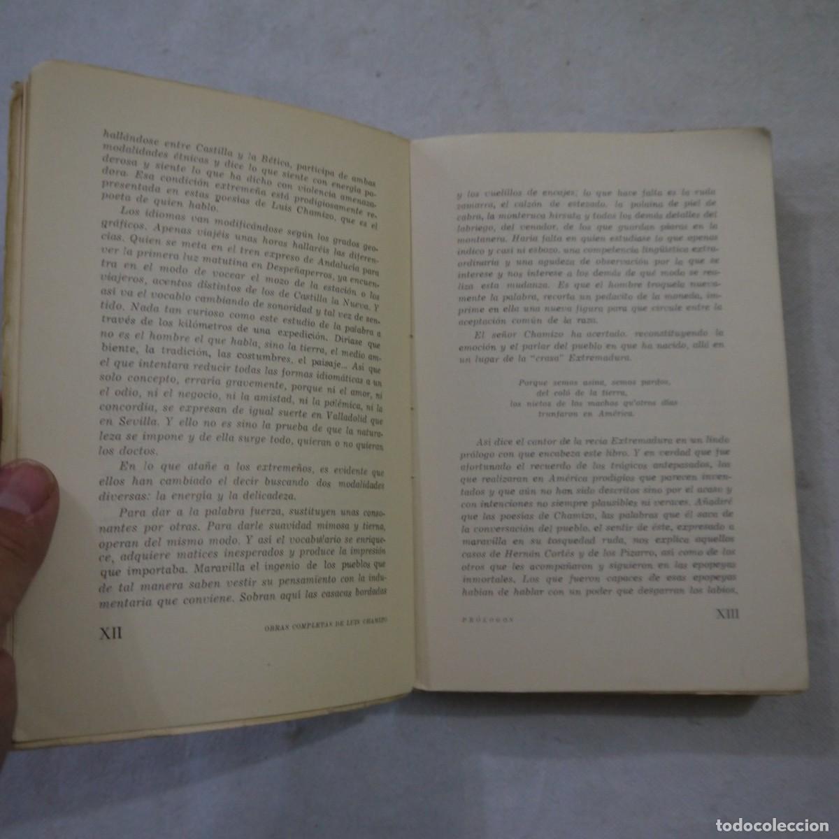 Libros de segunda mano: OBRAS COMPLETAS DE LUIS CHAMIZO - 1971 - 3.&ordf; EDICI&Oacute;N - Foto 13