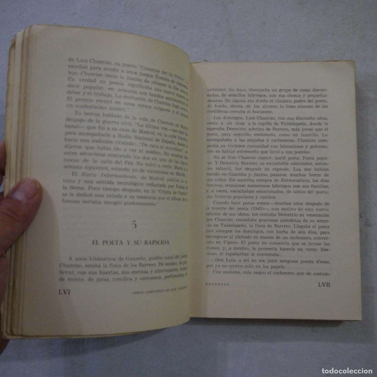 Libros de segunda mano: OBRAS COMPLETAS DE LUIS CHAMIZO - 1971 - 3.&ordf; EDICI&Oacute;N - Foto 14