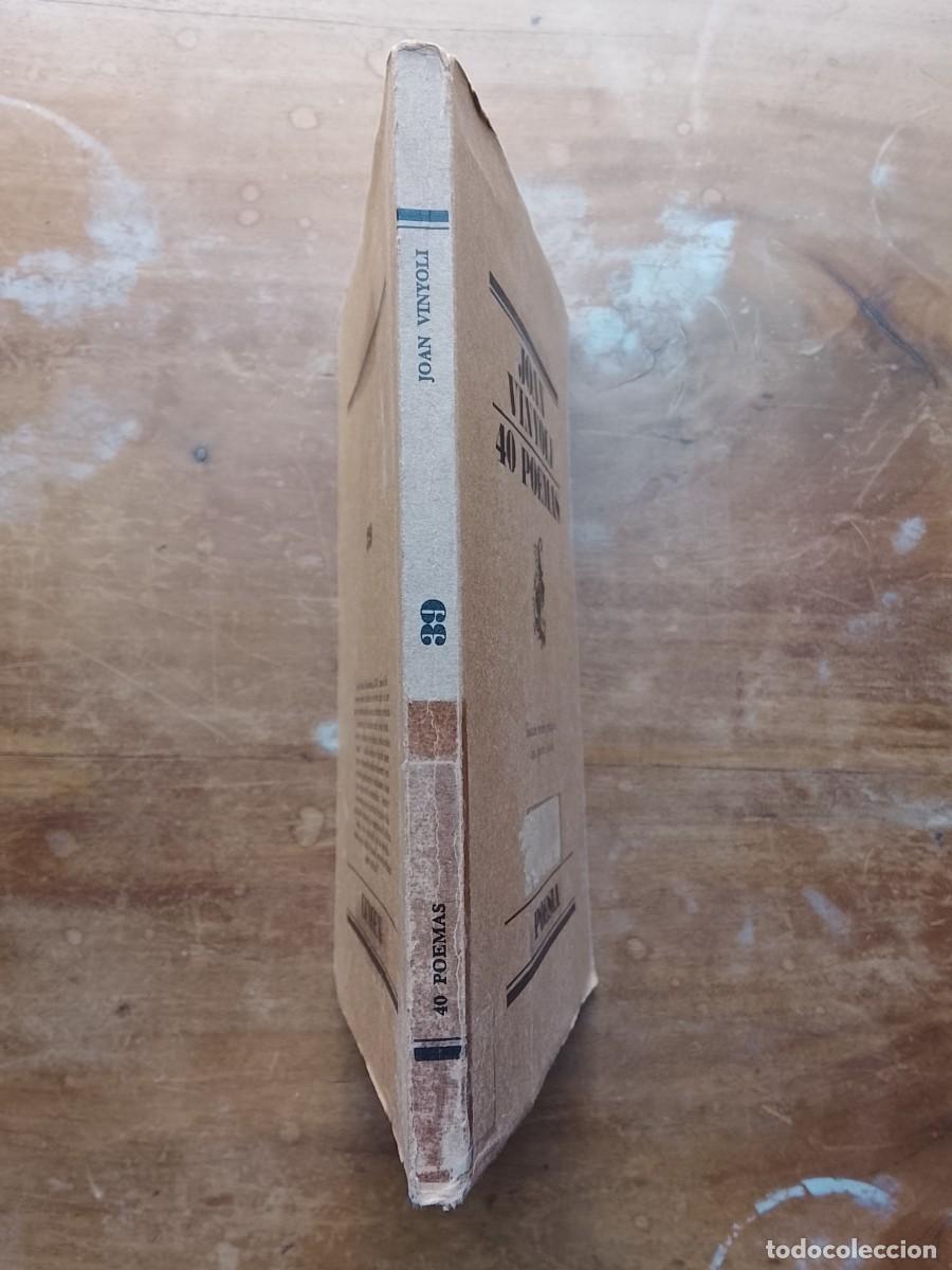 Libros de segunda mano: Joan Vinyoli 40 poemas - Foto 8