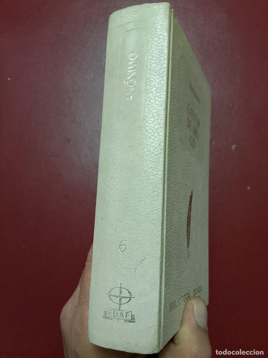 Libros de segunda mano: An&oacute;nimo: Cantar del M&iacute;o Cid (Editorial EDAF. 1970) - Foto 3