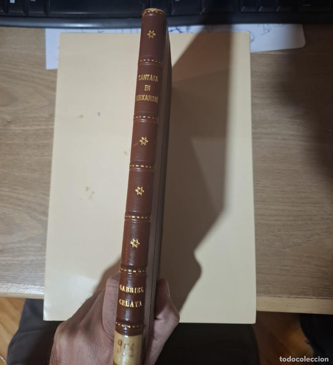 Libros de segunda mano: Cantata en Aleixandre, de Gabriel Celaya, primera edici&oacute;n. - Foto 5