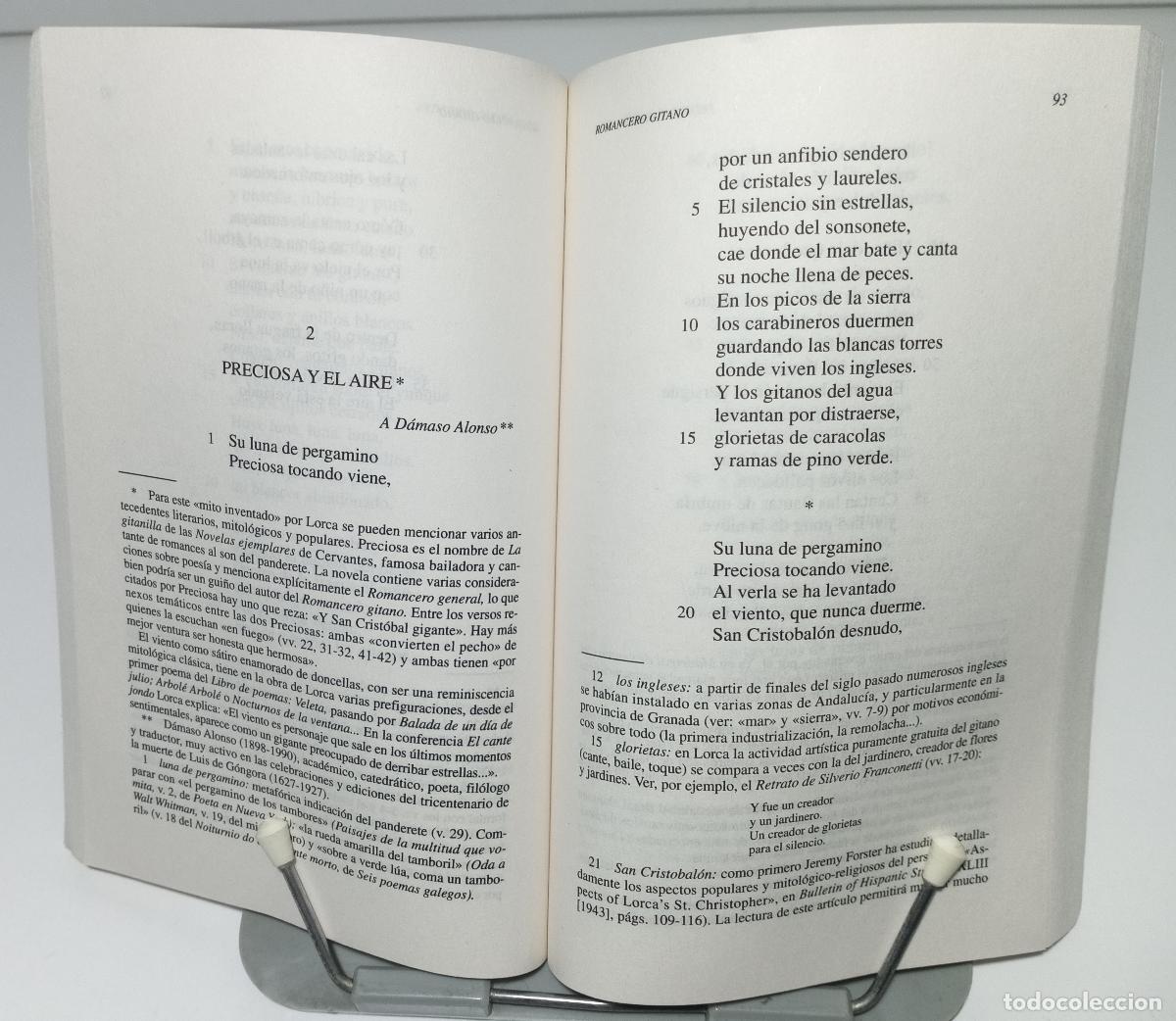 Libros de segunda mano: Romancero gitano - Garcia Lorca, Federico - Foto 2