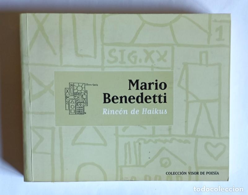 Libros de segunda mano: RINCON DE HAIKUS - MARIO BENEDETTI - VISOR LIBROS. 1999 - Foto 1