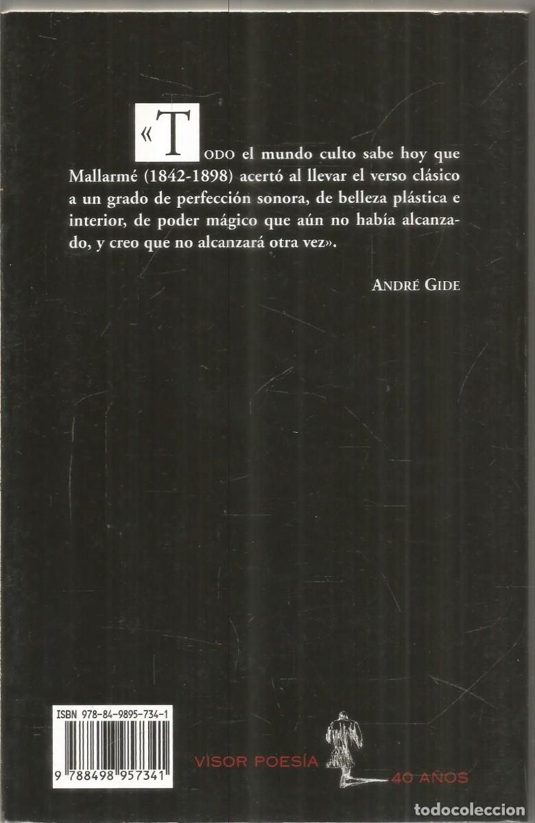 Libros de segunda mano: S. MALLARME. ANTOLOGIA. VISOR - Foto 2
