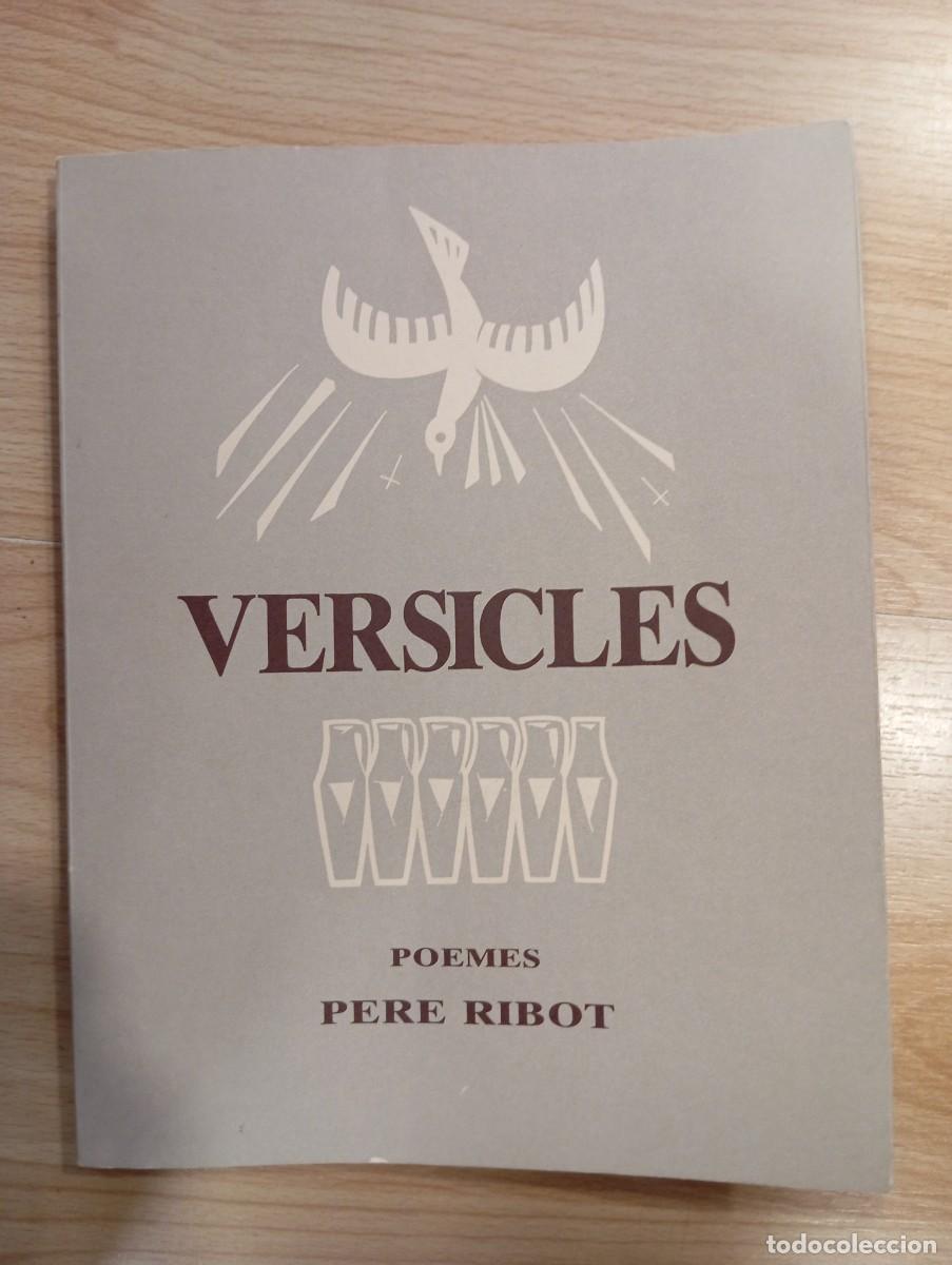 Libros de segunda mano: Versicles. Pere Ribot - Foto 1