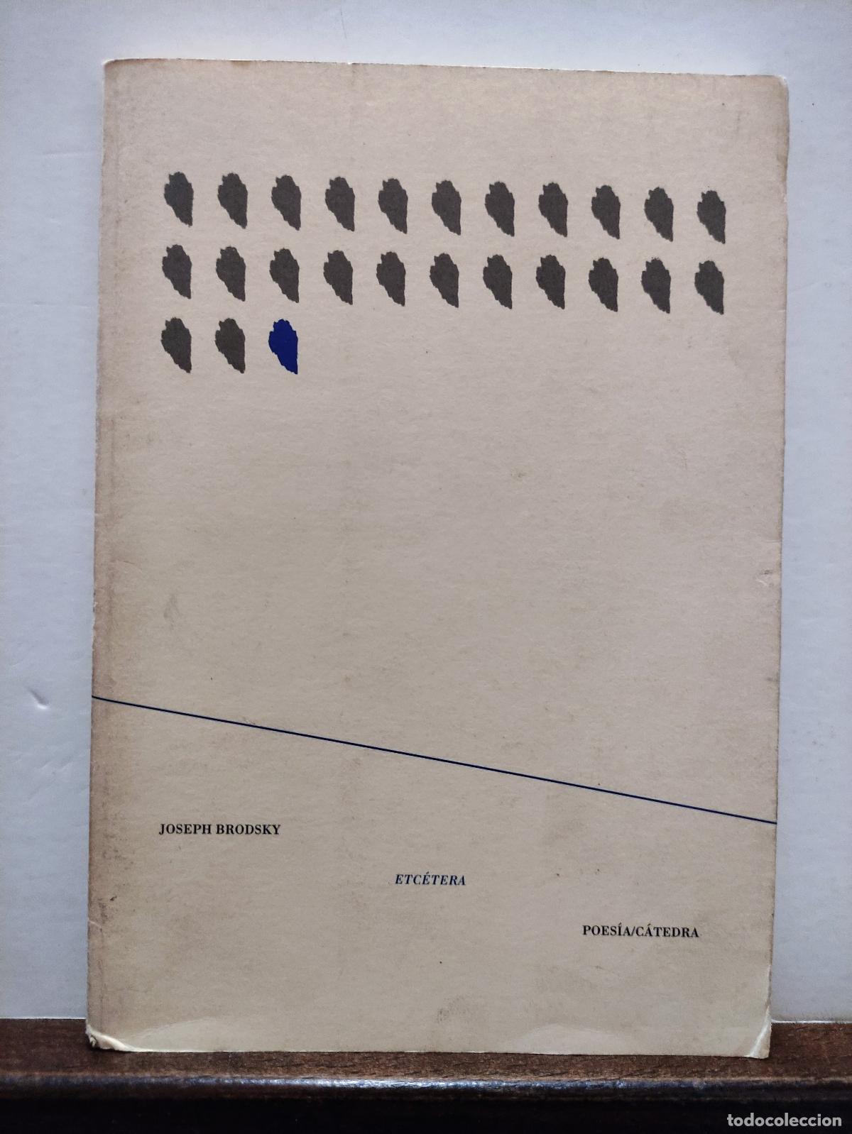 Libros de segunda mano: ETCETERA - JOSEPH BRODSKY - Foto 1
