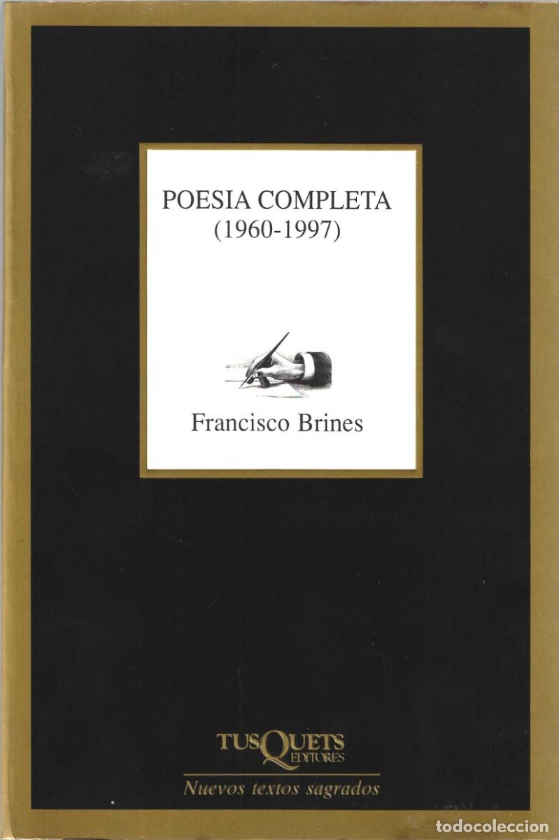 Libros de segunda mano: POESIA COMPLETA (1960 - 1997) - Foto 1