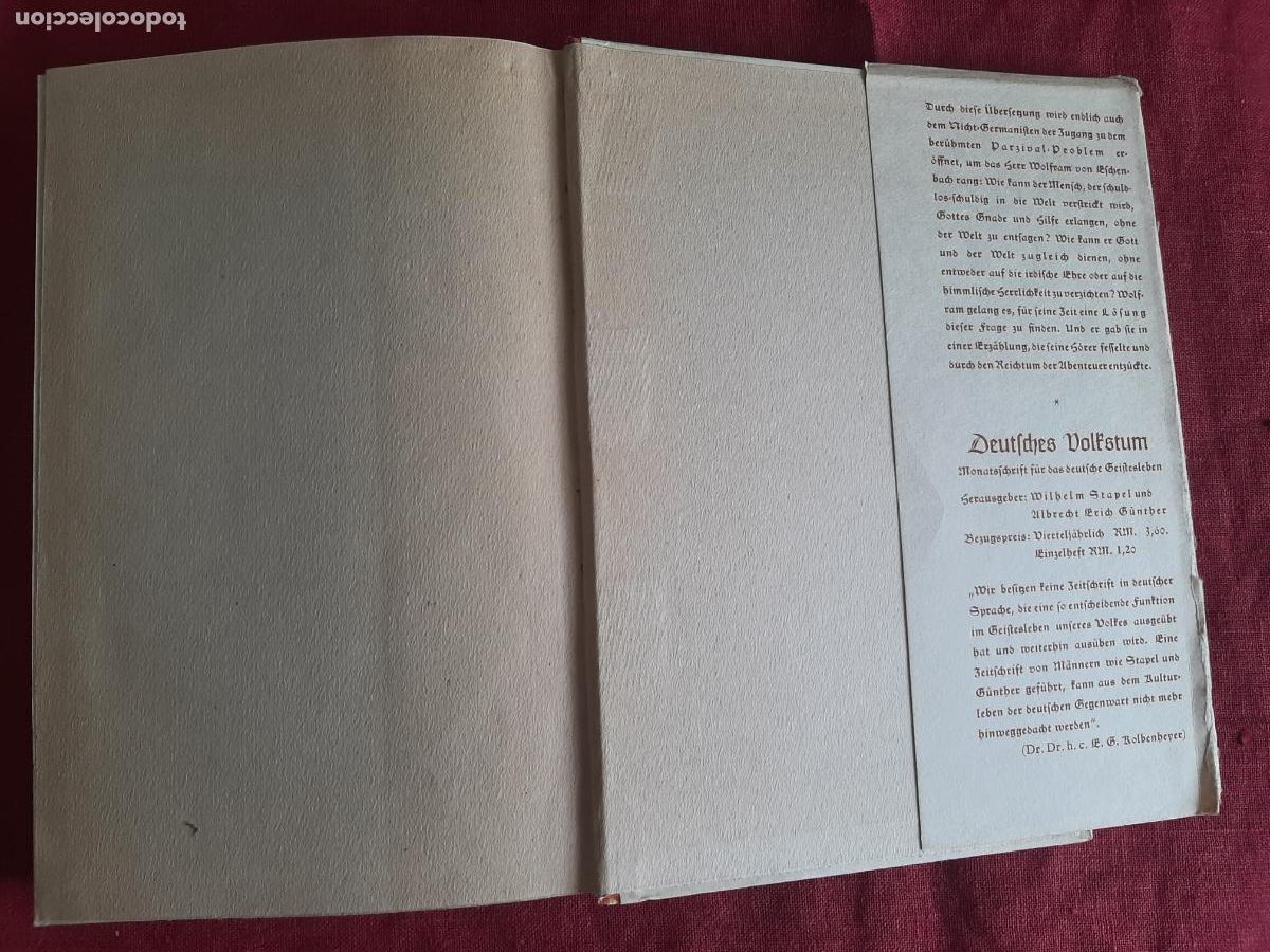 Libros de segunda mano: Parzival - Eschenbach, Wolfram von - Foto 4