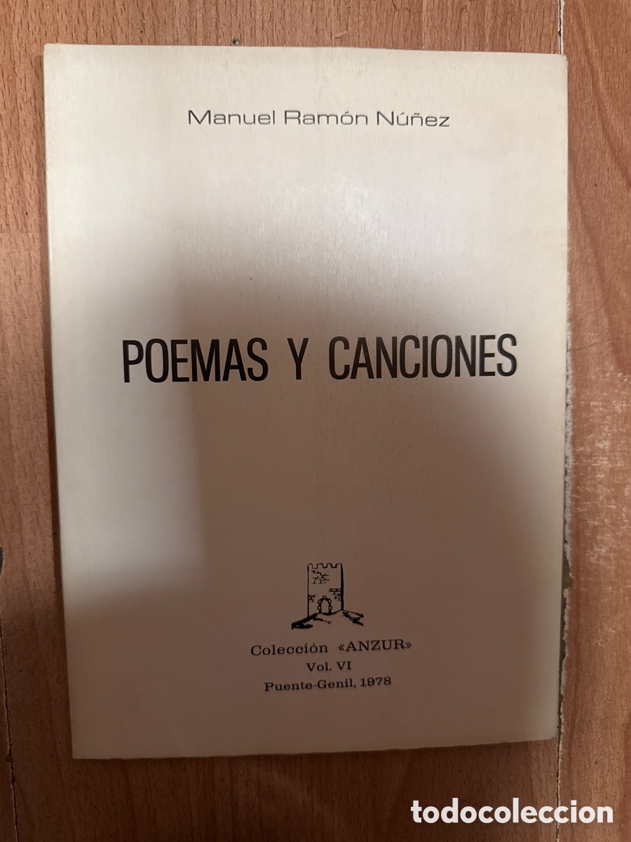 Libri di seconda mano: NU&Ntilde;EZ GUERRERO, Manuel Ram&oacute;n. Poemas y canciones