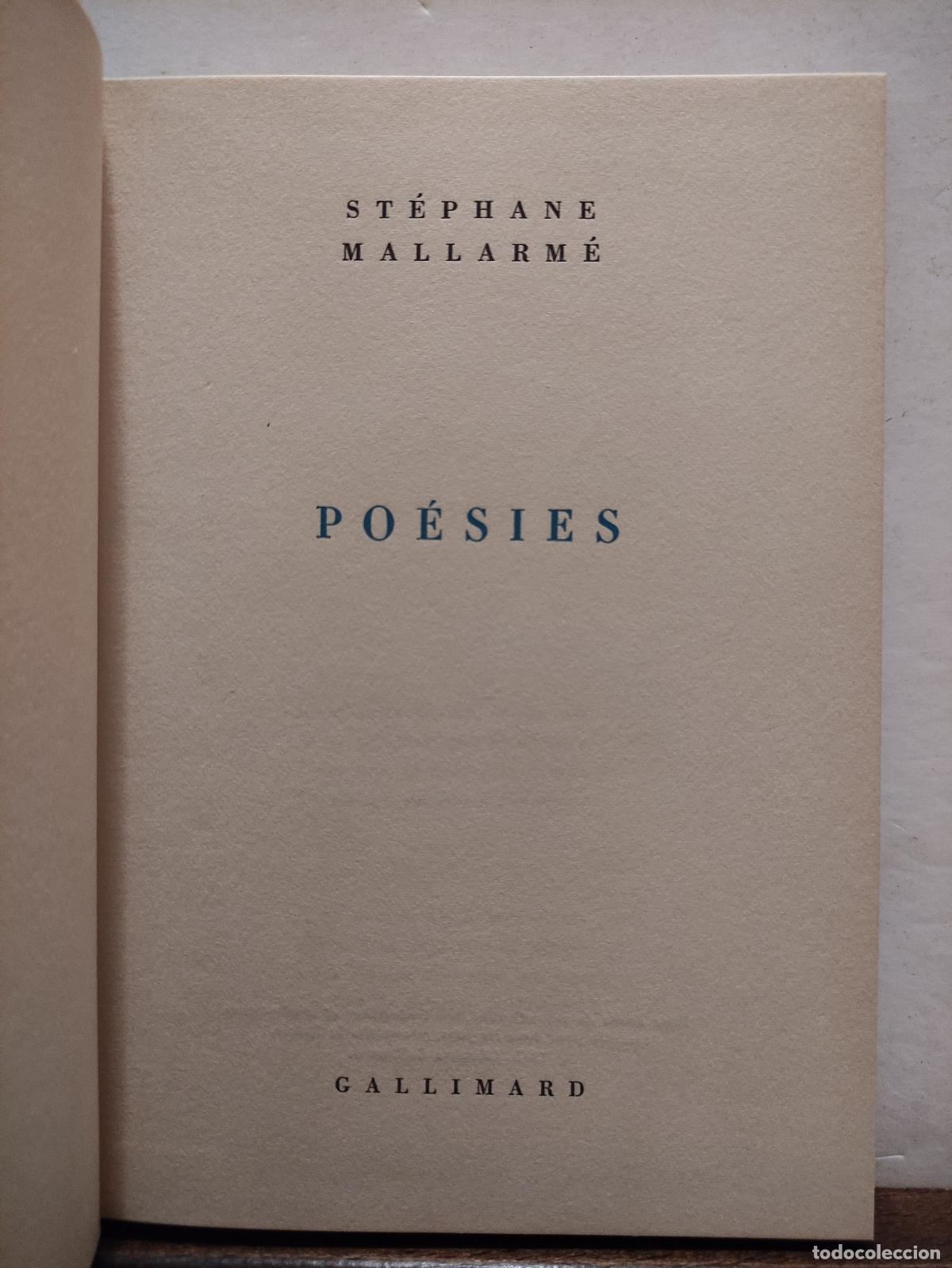 Libros de segunda mano: POESIES - STEPHANE MALLARME - Foto 3