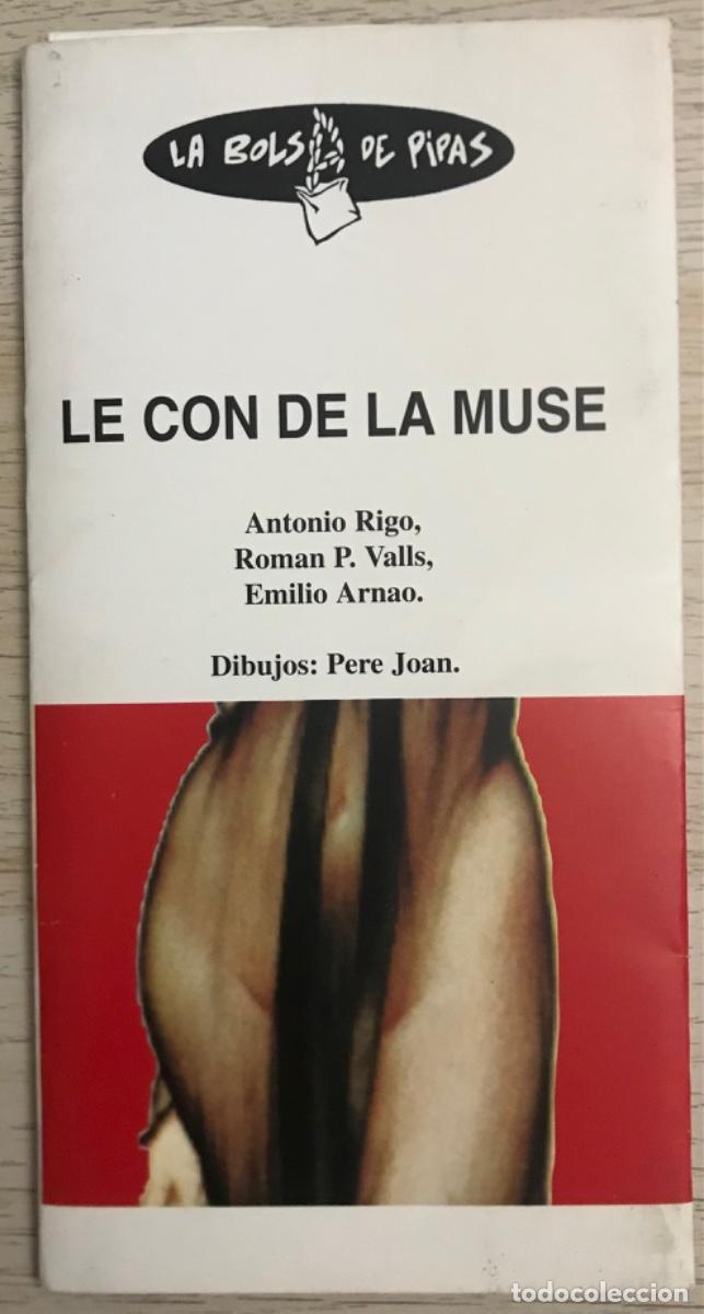 Libros de segunda mano: LE CON DE LA MUSE - 1994/5 - TRES POETAS Y UN DIBUJANTE - LA BOLSA DE PIPAS - PALMA (Mallorca)