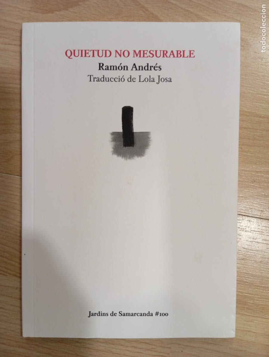 Libros de segunda mano: Quietud no mesurable. Ram&oacute;n Andr&eacute;s - Foto 1