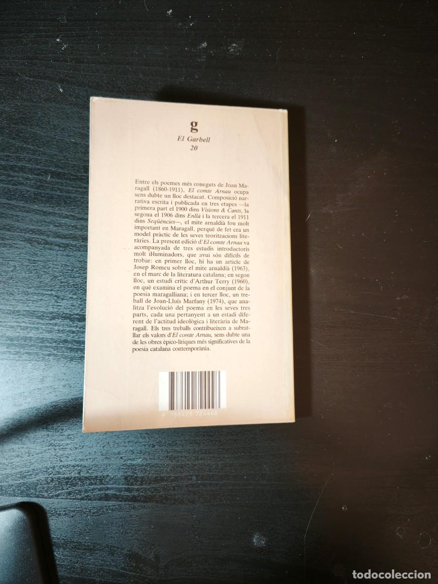 Libros de segunda mano: El comte Arnau - Joan Maragall - Foto 3
