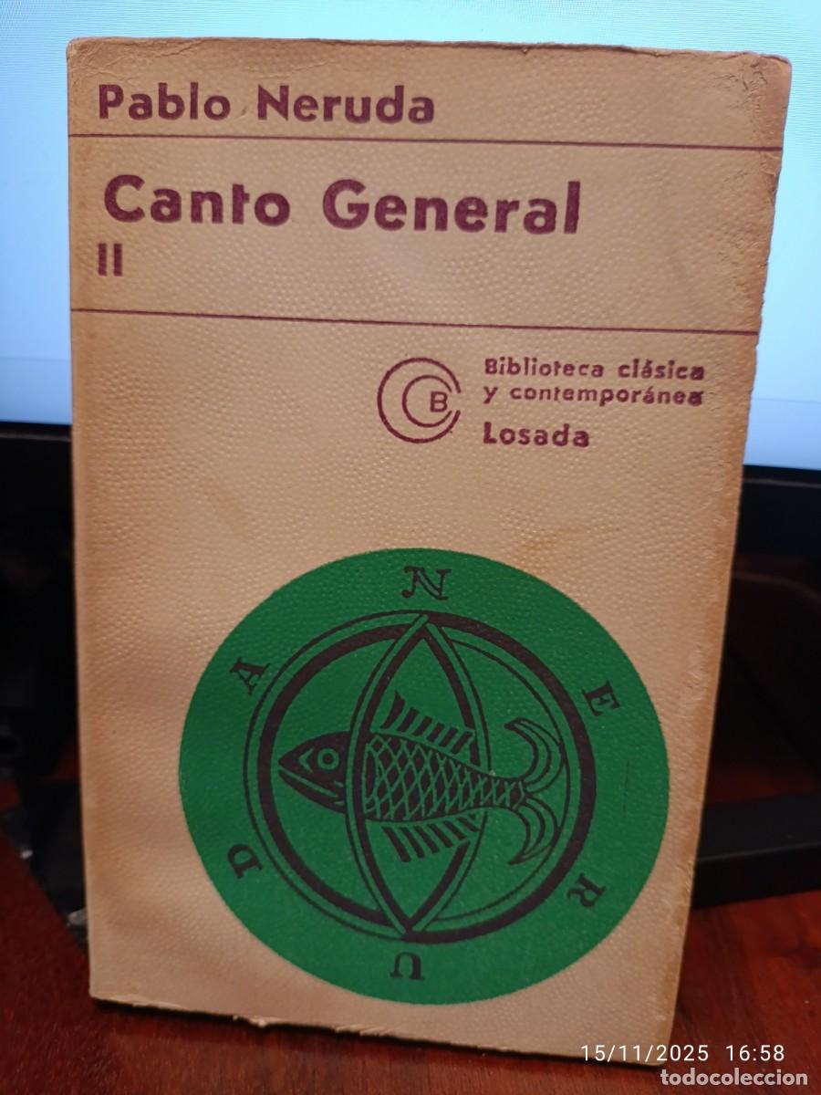 Libros de segunda mano: Canto general II. Pablo Neruda - Foto 1