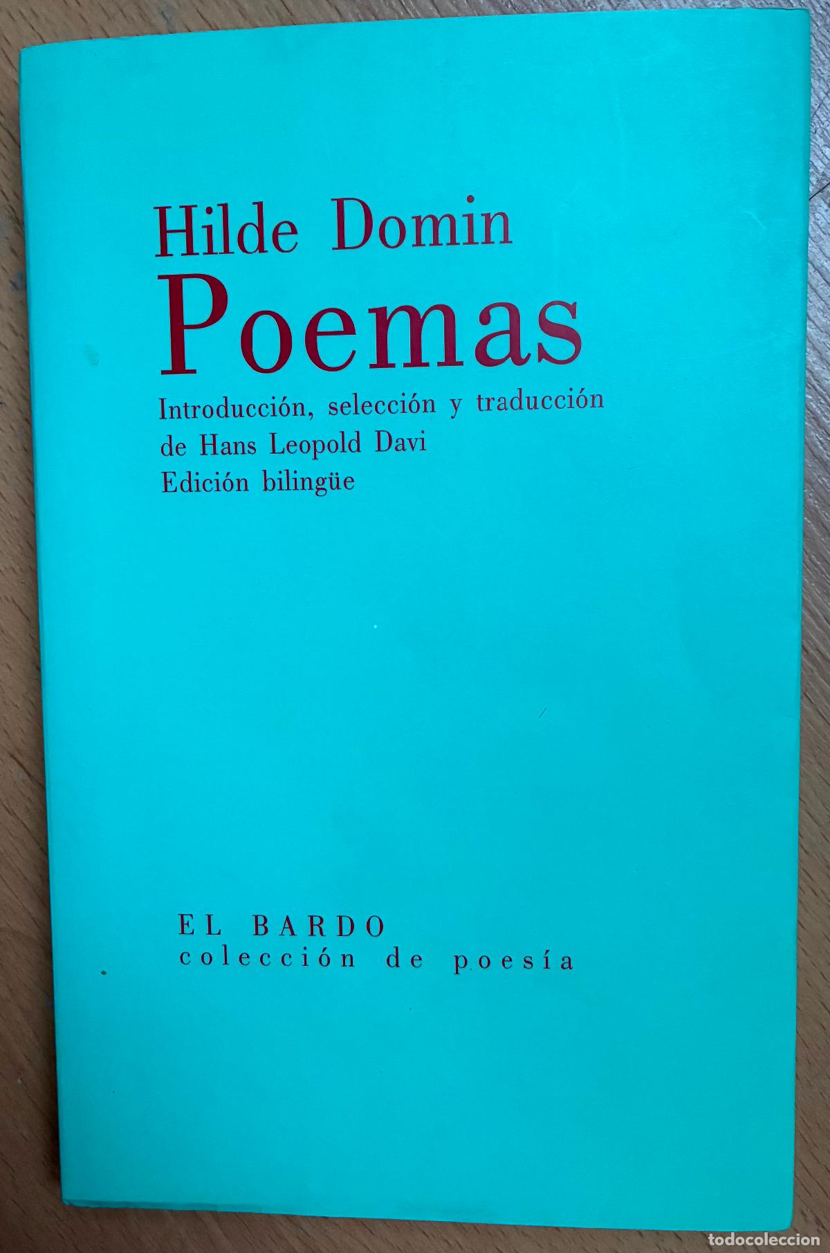 Libros de segunda mano: POEMAS, Hilde Domin, Edicion Bilingue - Foto 1