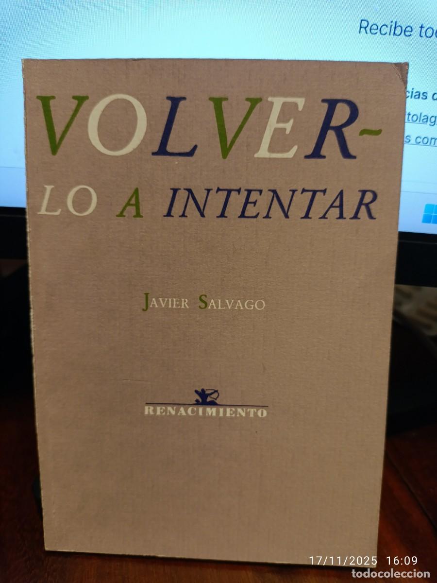 Libros de segunda mano: Volverlo a intentar. Javier Salvago - Foto 1