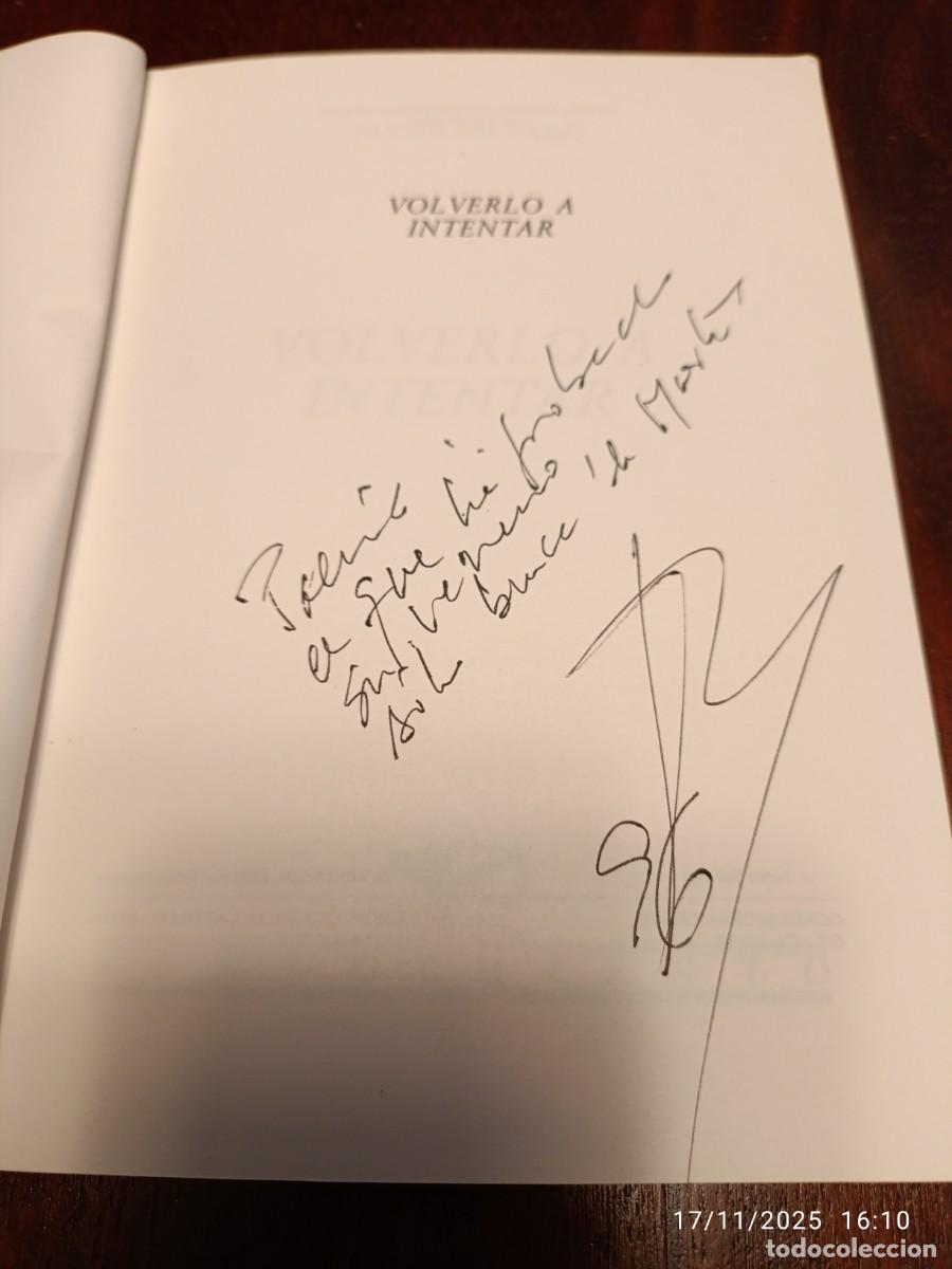 Libros de segunda mano: Volverlo a intentar. Javier Salvago - Foto 3