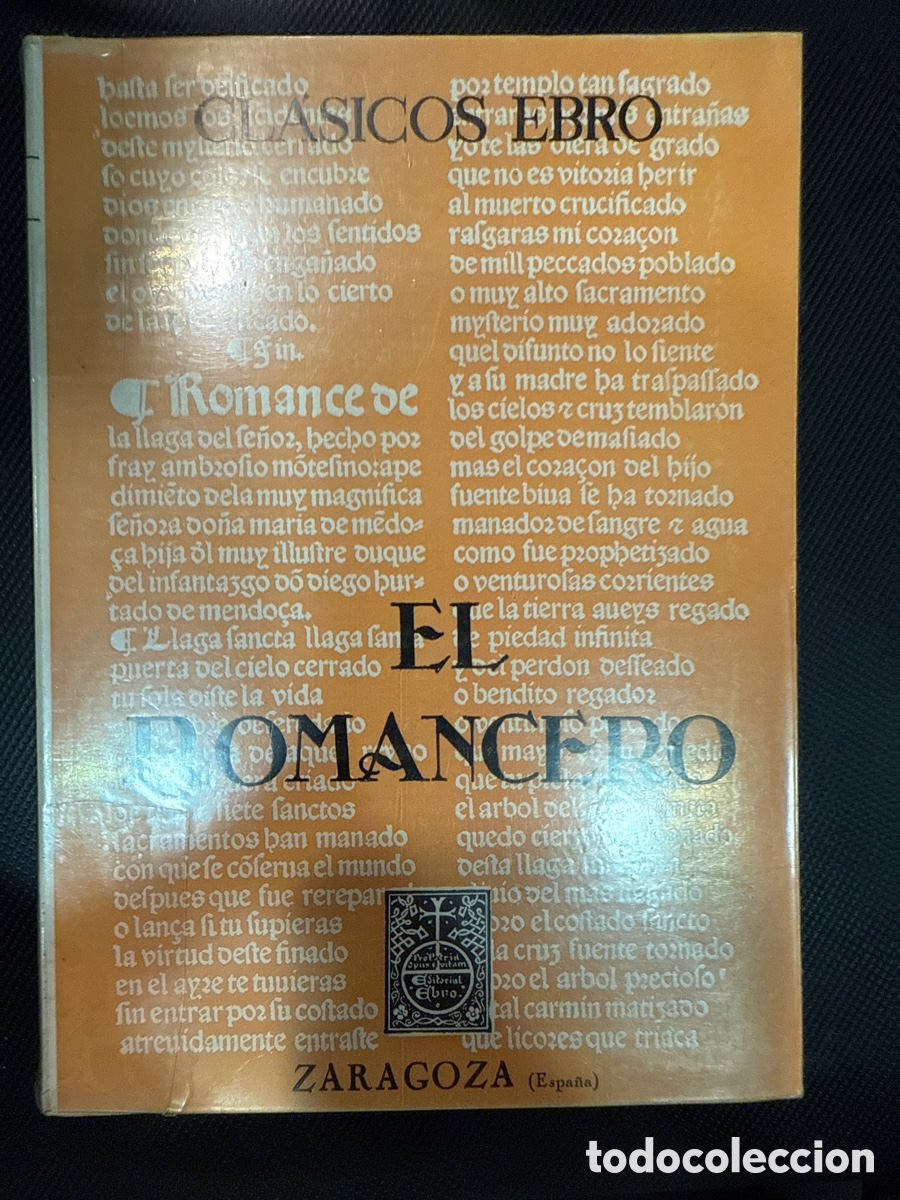 Livres d'occasion: EL ROMANCERO y otra poes&iacute;a de tipo tradicional