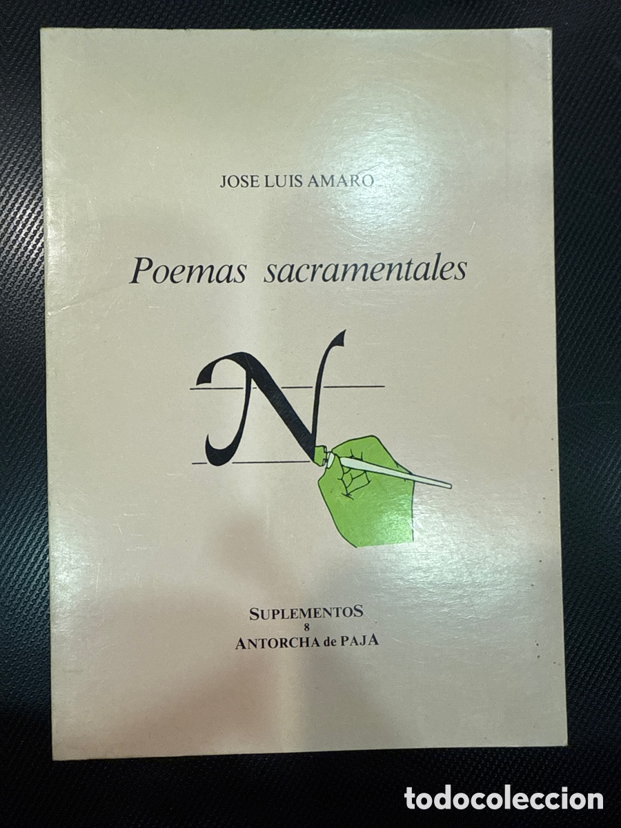 Livres d'occasion: AMARO, Jos&eacute; Luis. Poemas sacramentales