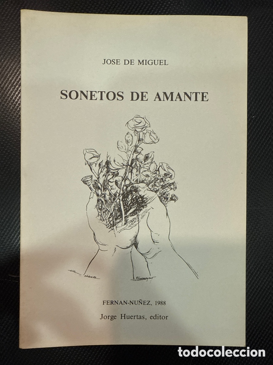 Libri di seconda mano: MIGUEL, Jos&eacute; de. Sonetos de amante: (Cuadernos de Ul&iacute;a; 2)