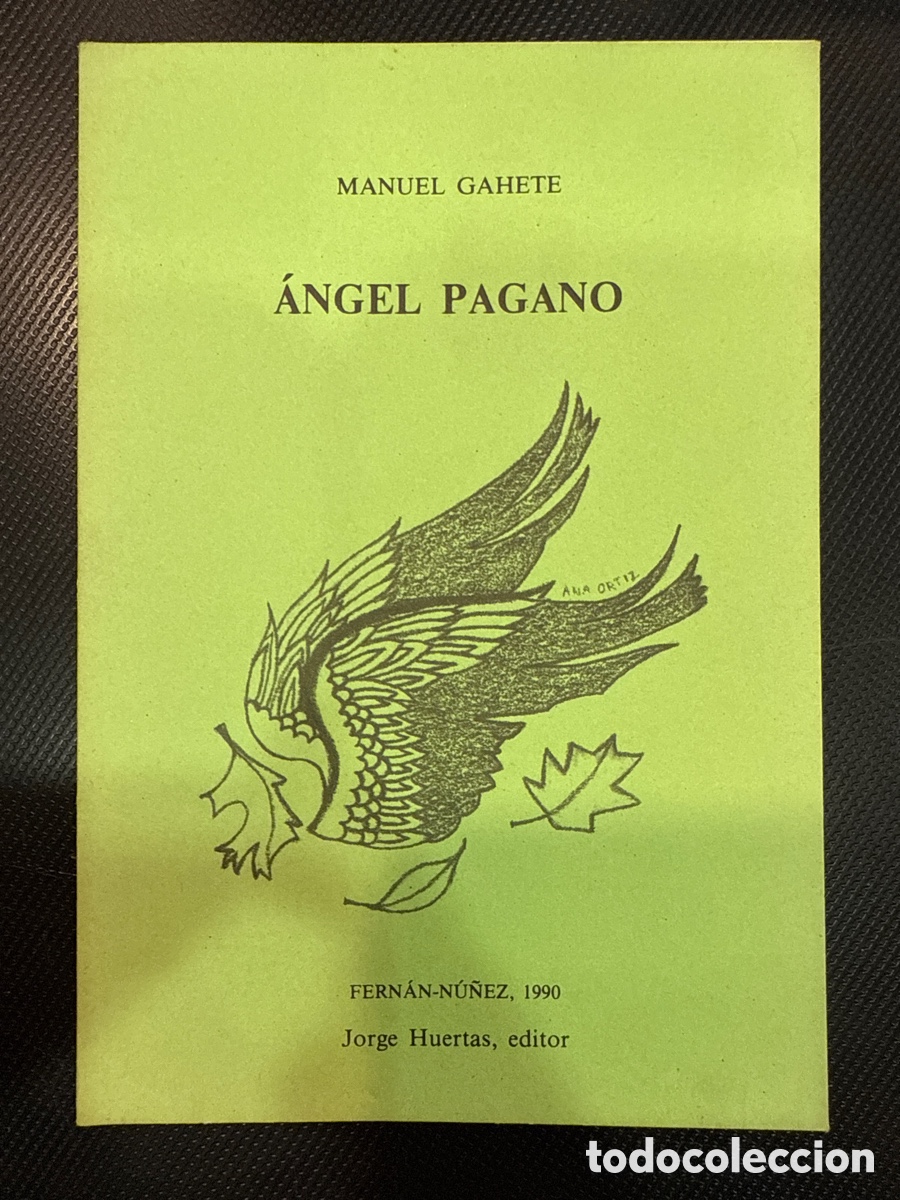 Libri di seconda mano: GAHETE, Manuel. &Aacute;ngel pagano: (Cuadernos de Ul&iacute;a; 10)