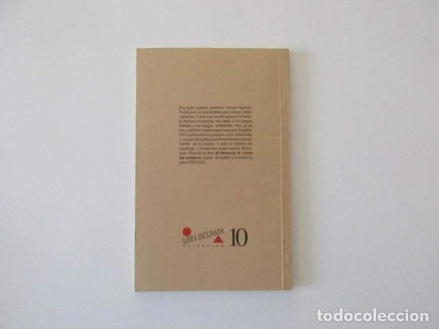 Libros de segunda mano: DAVID GONZ&Aacute;LEZ - EL DEMONIO TE COMA LAS OREJAS - CRECIDA 1997 - Foto 2