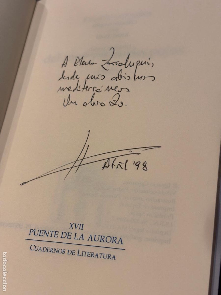 Libros de segunda mano: Del mar y sus despojos. Ignacio Caparr&oacute;s. - Foto 3