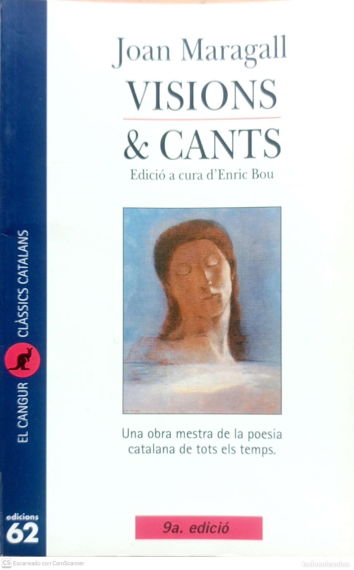 Libros de segunda mano: Visions & cants - Joan Maragall - Foto 1